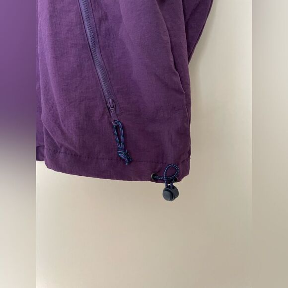 VTG Women's Columbia Sportswear Nylon Windbreaker Pull Over Quarter Zip SZ XL - Picture 6 of 8